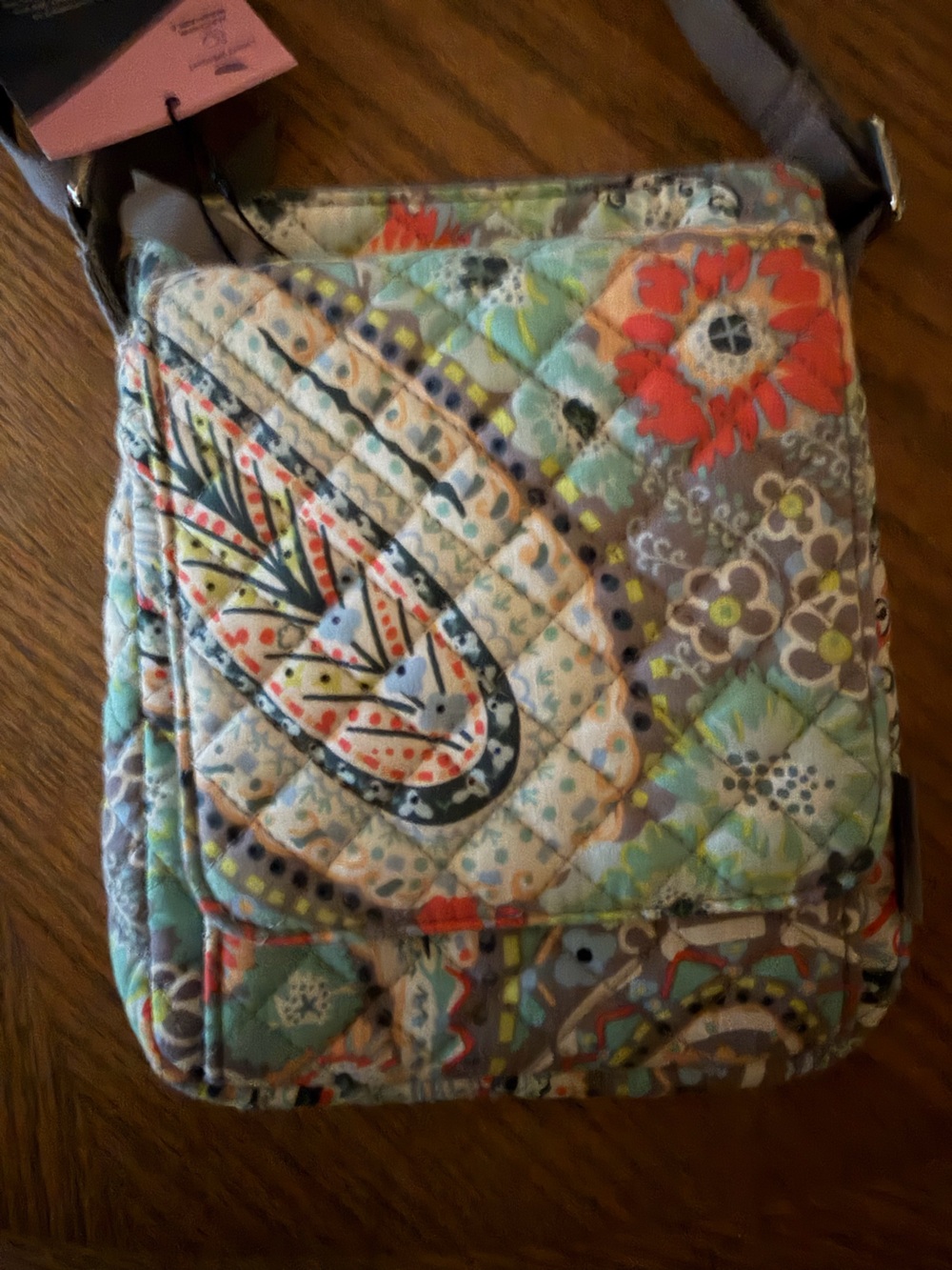 Vera Bradley Citrus Paisley Crossbody Spring 2022